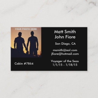 Gay Cruise Card Visitekaartje