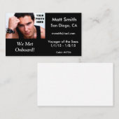 Gay Cruise Card Visitekaartje (Voorkant / Achterkant)