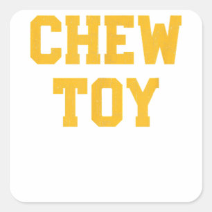 Gay Cruising CHEW SPEELGOED Daddy Gay Pride Parade Vierkante Sticker
