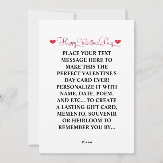 Gay Cupid Twink Valentijnsdag gepersonaliseerd Feestdagenkaart (Achterkant)