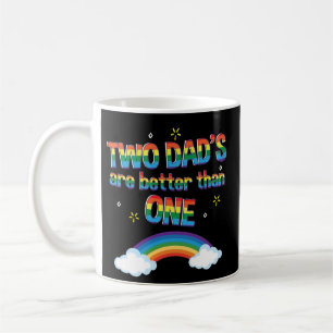 Gay Dads Fathers Day Koffee Mok LGBT Pride Gift