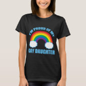 Gay Daughter T-shirt (Voorkant)