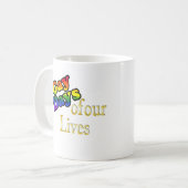 Gay Days van ons leven Koffiemok (Voorkant links)
