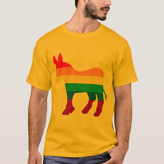 GAY DEMOCRAT T-SHIRT (Voorkant)