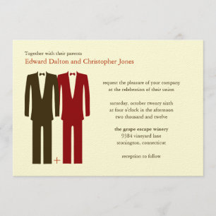 Gay doet de Wiskunde lichte herfst Uitnodigingen