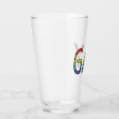 Gay Doodle-ontwerp Glas (Rechts)