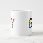 Gay Doodle-ontwerp Grote Koffiekop (Voorkant)