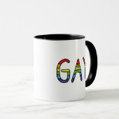Gay Doodle-ontwerp Mok (Voorkant rechts)