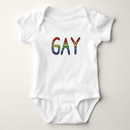 Gay Doodle-ontwerp Romper (Voorkant)