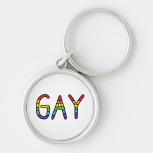 Gay Doodle-ontwerp Sleutelhanger