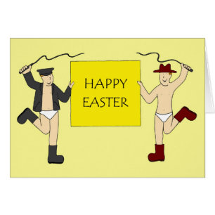 Gay Easter Greetings Cartoon