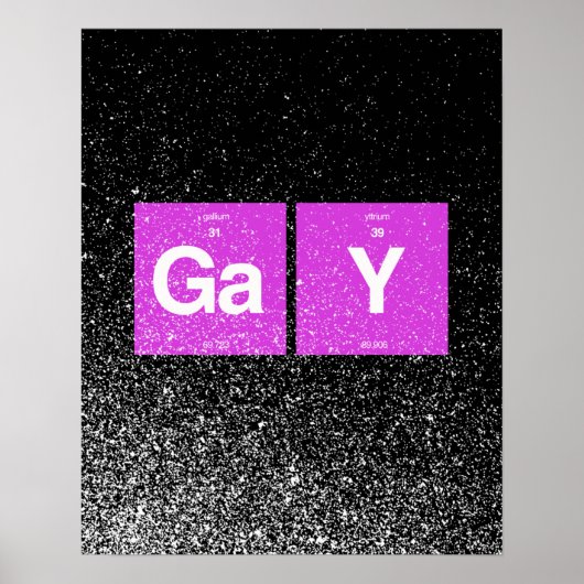 GAY ELEMENTS POSTER (Voorkant)