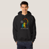 Gay Elephant Dream Without Fear Rainbow Pride Lgbt Hoodie (Voorkant volledig)