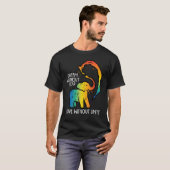 Gay Elephant Dream Without Fear Rainbow Pride Lgbt T-shirt (Voorkant volledig)
