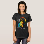 Gay Elephant Dream Without Fear Rainbow Pride Lgbt T-shirt (Voorkant volledig)