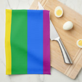 GAY FLAG ORIGINAL -.png Theedoek (Quarter Fold)