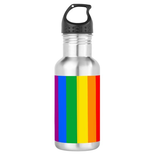 GAY FLAG ORIGINAL -.png Waterfles (Voorkant)