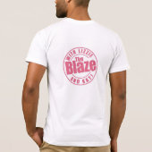 "Gay for McKay" Blaze Mannen V-nek T Shirt (Achterkant)
