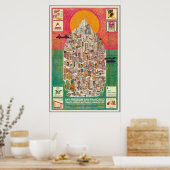 Gay Freedom San Francisco Poster (Keuken)