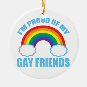Gay Friends Keramisch Ornament
