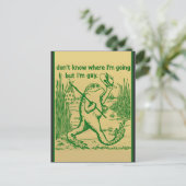 gay frog briefkaart (Staand voorkant)