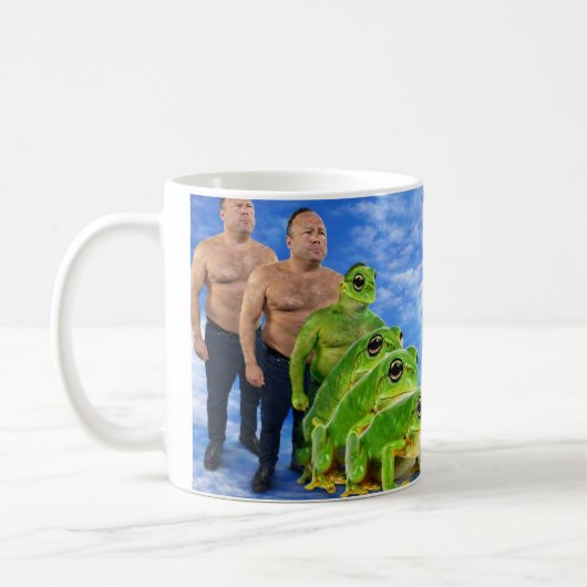 Gay Frog Conspiracy Meme Mok – Satirisch Internet (Links)