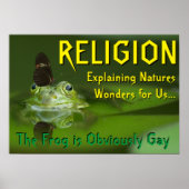 Gay Frog Poster (Voorkant)