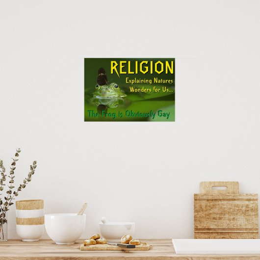 Gay Frog Poster (Keuken)