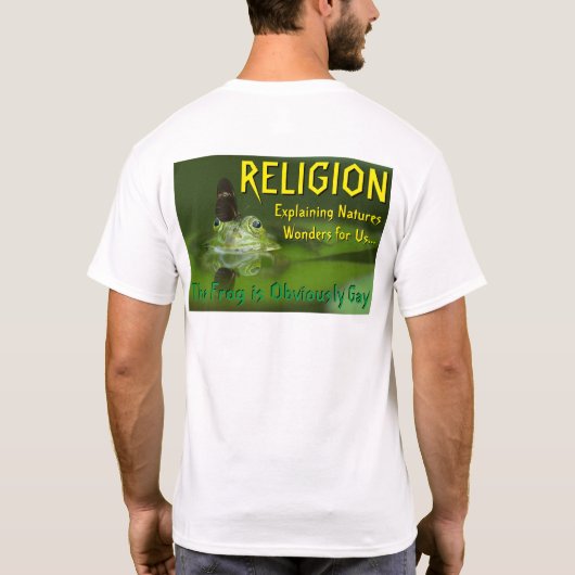 Gay Frog T-shirt (Achterkant)