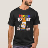 Gay Furries poetsen om een andere Fu te zijn T-shirt (Voorkant)