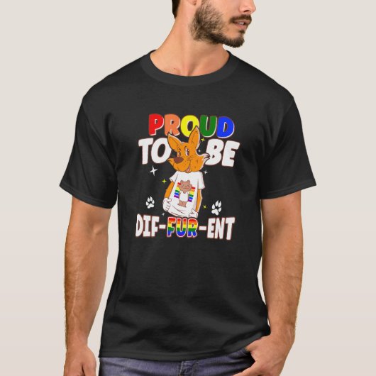 Gay Furries poetsen om een andere Fu te zijn T-shirt (Voorkant)