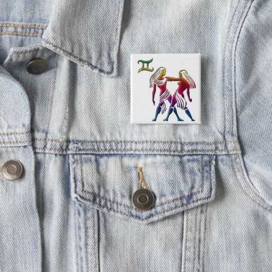 Gay Gemini Button (In situ)