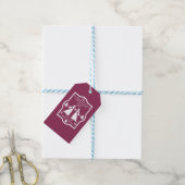 Gay Girls bruiloft Jubileum Cadeaulabel (Met Touw)