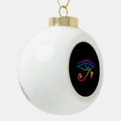 Gay Goth Pride Keramische Bal Ornament (Links)