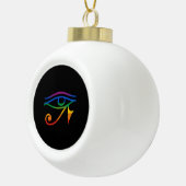 Gay Goth Pride Keramische Bal Ornament (Rechts)