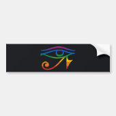 Gay Gothic Pride Flag Bumpersticker (Voorkant)