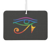 Gay Gothic Pride Flag Luchtverfrisser (Voorkant)