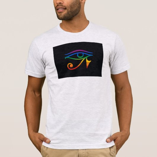 Gay Gothic Pride Flag T-shirt (Voorkant)