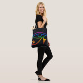 Gay Gothic Pride Flag Tote Bag (Op model)