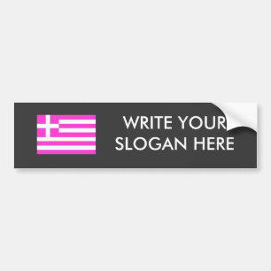 Gay Griekenland Bumpersticker