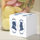 Gay Grooms Regency Blue Rozen Bedankdoosjes