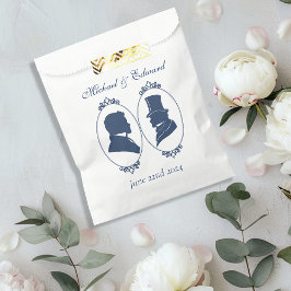 Gay Grooms Regency Blue Rozen Bedankzakje