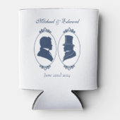 Gay Grooms Regency Blue Rozen Blikjeskoeler (Voorkant)