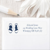 Gay Grooms Regency Blue Rozen Etiket (Insitu)