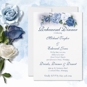 Gay Grooms Regency Blue Rozen Kaart