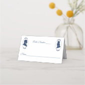 Gay Grooms Regency Blue Rozen Plaatskaartje (Voorkant)