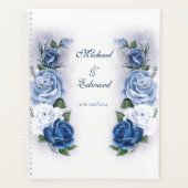 Gay Grooms Regency Blue Rozen Planner (Voorkant)