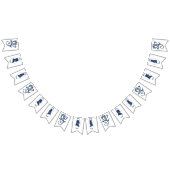 Gay Grooms Regency Blue Rozen Vlaggetjes (Alle)