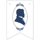 Gay Grooms Regency Blue Rozen Vlaggetjes (Tweede vlag)