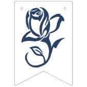 Gay Grooms Regency Blue Rozen Vlaggetjes (Eerste vlag)